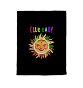 Eco-friendly Sleeping Woods Comforter folded and ready for use.